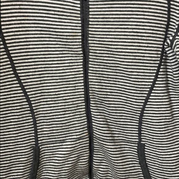 Eddie Bauer striped sweater zip up medium - Picture 5 of 10